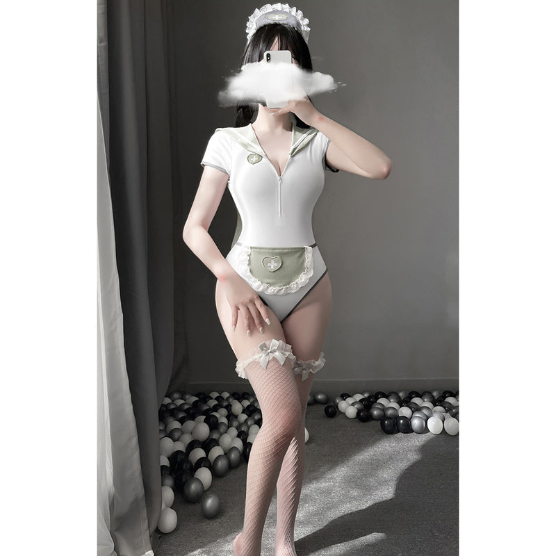 Little Nurse One-piece Suit Role-playing Uniform