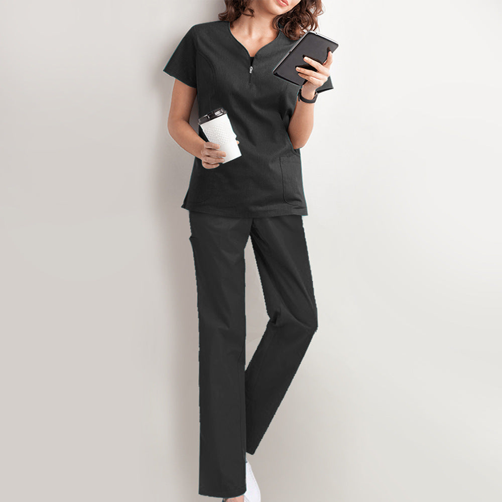 Operating Room Short Sleeved Nurse Uniform Suit Nurse Surgeon